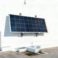 Système de montage de panneaux solaires personnalisé, support en C galvanisé à chaud pour la construction de centrales photovoltaïques