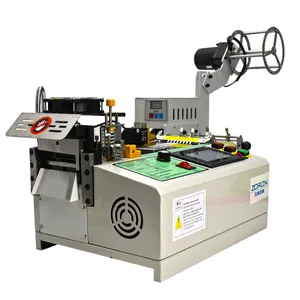 Computer Controlled Automatic Tape Cutter Hot Braided Tape Ribbon Zipper Elastic Cutting Machine