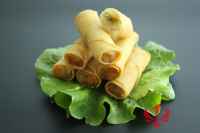 Emballages de rouleaux de printemps personnalisés en gros et rouleaux de printemps de légumes prêts à cuire, pâtisserie de haute qualité pour restaurant