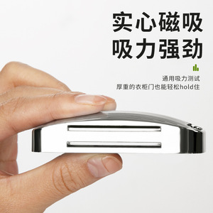 Cerradura Magnética para Puerta Leves WZ-QCMX11, Imán de Succión Lateral Fuerte, Cerradura para Puerta Corredera de Gabinete, Operación Manual, Superficie Lisa - Product Image 4