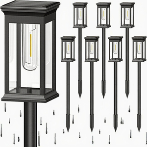 Luces Solares de Jardín con Efecto de Llama Realista, Impermeables IP65, Antorchas LED con Llama Parpadeante - Product Image 2