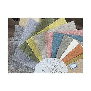 LXJX2302 Golden Supplier Manufacturer Woven Textil Linen Dobby Curtain Fabric