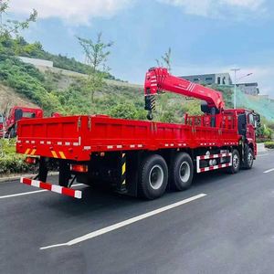 Grue montée sur camion Shacman 8X4 16 tonnes à bras télescopique droit de qualité supérieure - Product Image 2