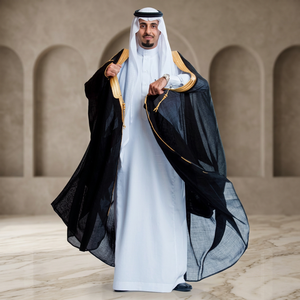 2024 Thobes Musulmanes Décontractées Unisexe à Manches Longues Modestes pour le Moyen-Orient, l'Arabie Saoudite et Dubaï, Toutes Saisons - Product Image 3