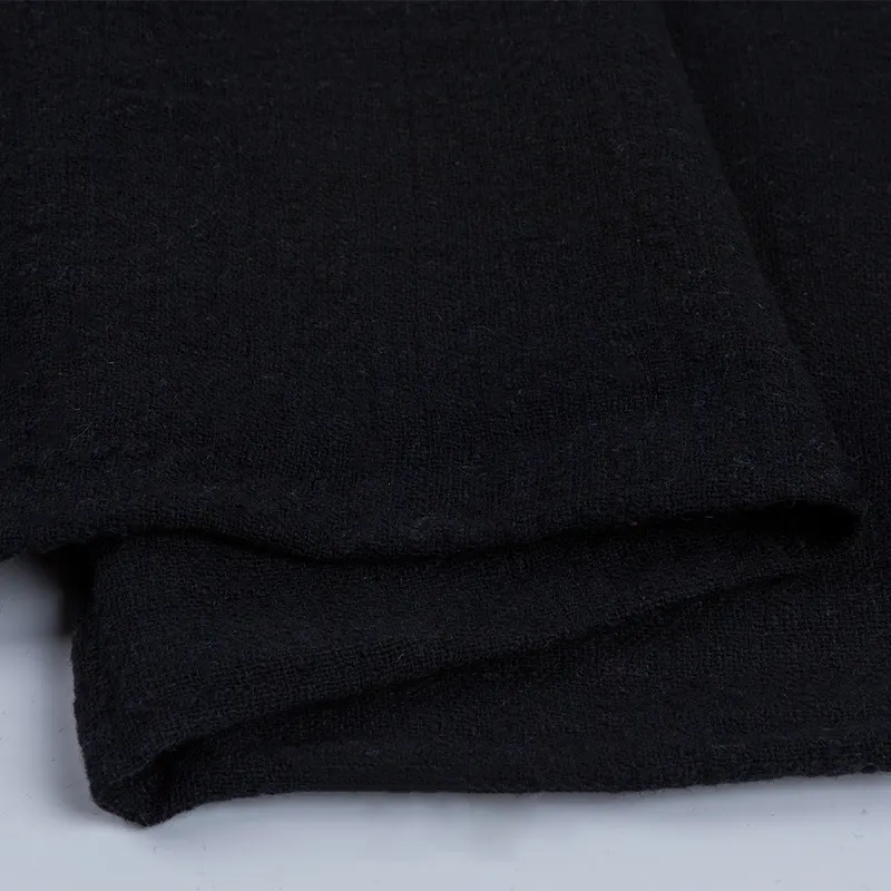 कैज़ुअल शर्ट ड्रेस 110gsm के लिए नई शैली सामग्री शुद्ध सूती लिनन प्रकार कपड़ा मलमल कपड़ा