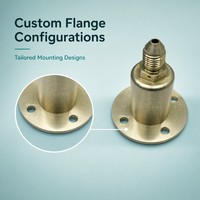 Raccord à bride métallique usiné CNC haute précision sur mesure pour systèmes de contrôle de fluides industriels complexes