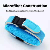Fret Wrap Bass Guitar Muting Tape Electric Guitar Accessories Cotton Black/Blue