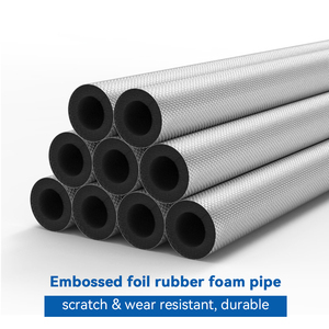 Tube en mousse de caoutchouc NBR insonorisant et anticorrosion, flexible, pour l'isolation des conduites - Product Image 3