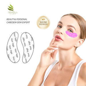 Mascarillas de silicona reutilizables con etiqueta privada personalizada, antiarrugas, almohadilla para extensión de pestañas, hoja reafirmante, ojeras, suministro OEM - Product Image 1