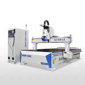 Hochwertiges Produkt MDF/PVC/Holz Atc CNC Gravur- und Schneidemaschine CNC-Routermaschine für Aluminium