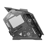 Ruix Thunder Customizable Micro-ATX Computer Case Durable Aluminum Alloy Mid Tower with Novelty Design Portable Gaming-Friendly