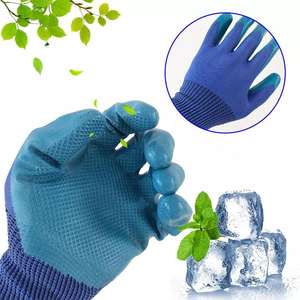 Gants de protection en latex gaufré, conception flexible, excellente adhérence, résistance mécanique, gants de travail - Product Image 6