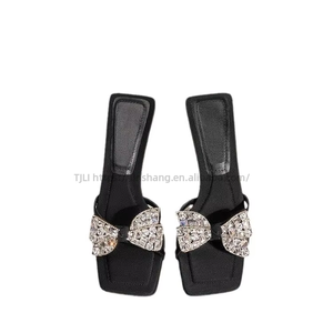Sandales d'été de haute qualité à plateforme épaisse et imperméable, mules à talons pour femmes, motif floral - Product Image 5