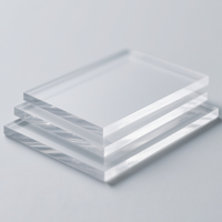 Vente en gros de plaques acryliques transparentes élégantes et brillantes de haute qualité, sur mesure, toutes tailles, épaisseurs 3mm, 5mm, 8mm, 10mm