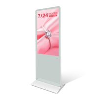 Prix d'usine 49 pouces Android LCD écran de signalisation numérique affichage au sol intérieur pour la publicité de magasin de détail