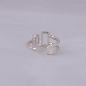 ได้รับการรับรองจาก IGI 1.26กะรัตเพชรมรกตเจียระไนแบบประกายเพชรที่ปลูกด้วยทองคำ14K/18K สำหรับงานหมั้นงานแต่งงานงานปาร์ตี้ - Product Image 3