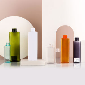 Heypack Marque Produits Usine En Gros Vide 60ml 100ml 120ml 150ml 250ml 300ml 500ml Bouteille Carrée En Plastique Pet - Product Image 1