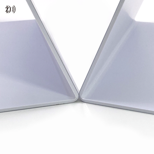 Tùy chỉnh NFC ntag 213/215/216 mã QR hiển thị đứng Google xem xét thẻ L hình dạng <span class=keywords><strong>RFID</strong></span> NFC Acrylic thẻ hiển thị đứng - Product Image 5