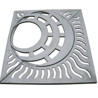 Grille de barbecue en acier inoxydable personnalisée, fabriquée par coulée d'investissement, modèle OEM/ODM