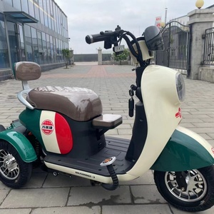 Triciclo Eléctrico de Tres Ruedas para Adultos, Estilo Nuevo, Doble Asiento, Bicicleta Eléctrica para Personas Mayores - Product Image 3