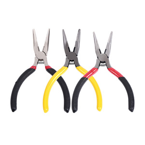 Needle Nose Pliers 5 In Chrome Vanadium Steel Serrated Jaw Pointed Beak Spring Loaded For Jewelry Repair And Diy Projects - Product Image 4