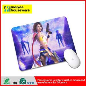 แผ่นรองเมาส์ลายอะนิเมะขนาด XXXL แผ่นรองเม้าส์สีดำเรียบกันลื่น - Product Image 5