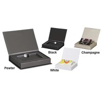 Boîte cadeau en carton pour cartes de crédit, impression numérique OEM ODM, papier artistique, logo personnalisé, estampage à chaud, marque Binglan, neuve