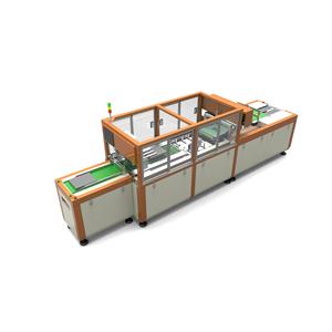 Machine de repassage et de désinfection entièrement automatique pour draps, housses de couette, taies d'oreiller, serviettes de bain et serviettes de toilette, avec fonction de pliage, pour usine de blanchisserie. - Product Image 1