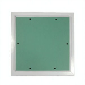 Plaque de plafond carrée en plâtre commercial avec cadre en aluminium, porte d'accès pour maintenance de plafond, résistante à l'humidité, pour bureaux et hôtels - Product Image 3