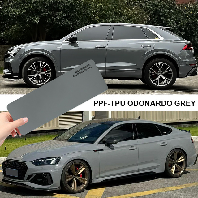 Nado Grey Automotive Protective Film TPU PPF Self-Healing Color Changing Packaging Film Roll for Car Body