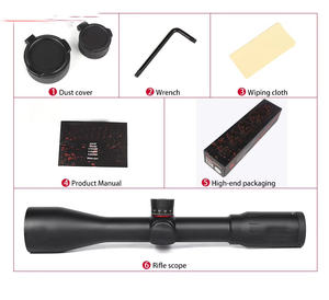 Alcance óptico de alta precisión 10x44SF, caza táctica de Metal, óptico a prueba de golpes, 800G, a prueba de retroceso, ajustable para largo alcance - Product Image 5