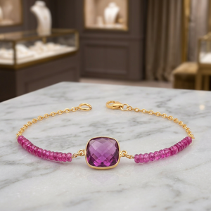Bracelets indiens ethniques unisexes faits à la main en laiton plaqué or rose et rhodium pour anniversaire - Exportateur en gros Hinduisme - Product Image 2