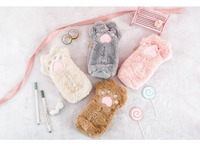 Mignon animal de compagnie chat griffe crayon sac étudiant grande capacité mignon en peluche papeterie boîte crayon sac femme papeterie cadeau