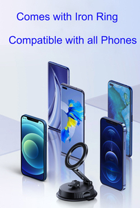 New Arrival N56 Mạnh Mẽ Magnetic Xe Người Giữ Điện Thoại Có Thể Gập Lại Khung Hút Chân Không Hút Cup 360 Xe Người Giữ Điện Thoại Cho Xe Nhà Văn Phòng - Product Image 3