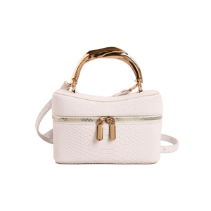 Borsa a Mano di Lusso per Donna, con Texture Effetto Coccodrillo, Materiale in PU, Stile Retrò, Borsa a Tracolla alla <span class=keywords><strong>Moda</strong></span> - Product Image 6