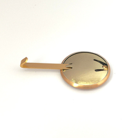 Kits de pendule d'horloge portable AIDA Square Modern Metal, mouvement mécanique, longueur 150 mm, pour bricolage