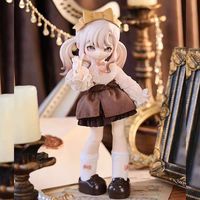 Barang Baru 100% Asli 6PCS/Case Misya Museum of the Weird Series Blind Box 1/8 Figur Resin BJD Boneka Ball Jointed Mainan