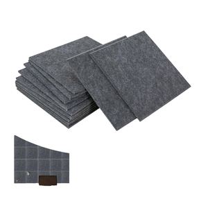 KINGMAN-Panneau insonorisant extérieur en fibre de polyester, design moderne, 3D, application pour immeubles de bureaux, design graphique, NRC 1.1 - Product Image 3