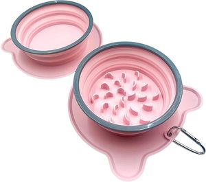 Katlanabilir Silikon Köpek Mamalıkları Seyahat Su Kabı Açık Hava Taşınabilir Evcil Hayvan Kabı Kediler Yavru Köpekler Küçük Hayvanlar için - Product Image 2