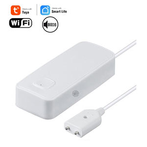 Tuya Independente WIFI Sensor De Vazamento De Água <span class=keywords><strong>Detector</strong></span> 80db Sistema De Alarme Flood Alert Overflow Security Home Alarm <span class=keywords><strong>Water</strong></span> Plastic - Product Image 1