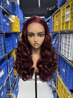 Peluca de Cabello Humano Rizado y Voluminoso Funmi, Cabello Virgen Vietnamita Crudo al por Mayor, Grado 12A, Doble Trama, Cutícula Alineada