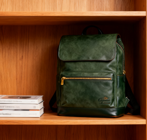 Manufacturer Nice <strong>Green</strong> Full Grain Leather Lens DSLR <strong>Camera</strong> <strong>Bag</strong> Backpack Retro Top Grain Leather <strong>Camera</strong> <strong>Bag</strong> for Travel Shoots - Product Image 4