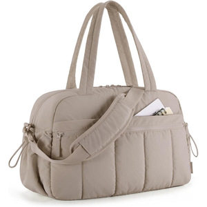 Bolsa de Gimnasio para Mujer, Bolsa de Viaje con Compartimento Impermeable, Bolsa de Viaje Ligera para Fin de Semana - Product Image 1