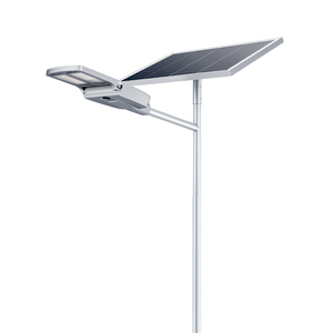 สว่างมาก60W-200W, monocrystalline ไฟถนน <span class=keywords><strong>LED</strong></span> พลังงานแสงอาทิตย์ IP66กล้องไร้สาย12MP All-in-one LiFePO4แบตเตอรี่5ปี - Product Image 1