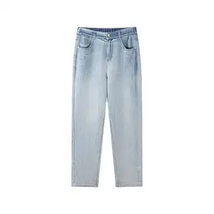 Jeans femmes automne nouveau lâche taille haute jambe droite petit rétro mode papa pantalon pour baggy jeans Factory Direct