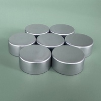 Tutup sekrup plastik aluminium perak 33/400 GPI kualitas tinggi untuk botol wiski alkohol minuman jus air