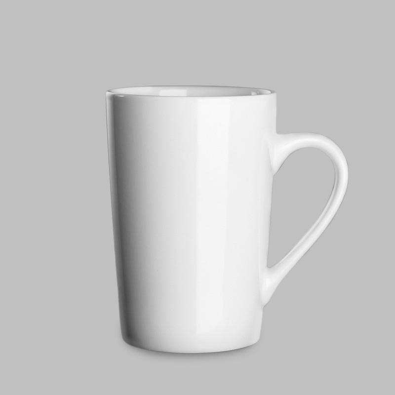 Glossy White Nude Cup