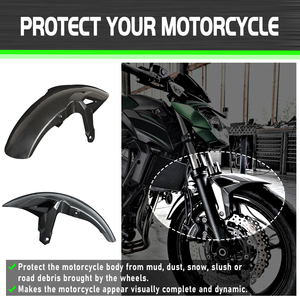 XXUN Garde-boue avant de moto pour <span class=keywords><strong>Kawasaki</strong></span> <span class=keywords><strong>Ninja</strong></span> <span class=keywords><strong>650</strong></span> Z650 <span class=keywords><strong>Z</strong></span> <span class=keywords><strong>650</strong></span> 2017-2025 Accessoires - Product Image 3