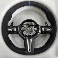 Volant Alcantara LED M Sport pour BMW F06 F10 F11 F20 F21 F30 F31 F34 M3 F80 M4 F82 M2 F87 X5 E70 E71 E90 E92