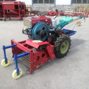 Mini-récolteuse d'ail à transmission par engrenages, machine agricole à haute productivité - Product Image 1